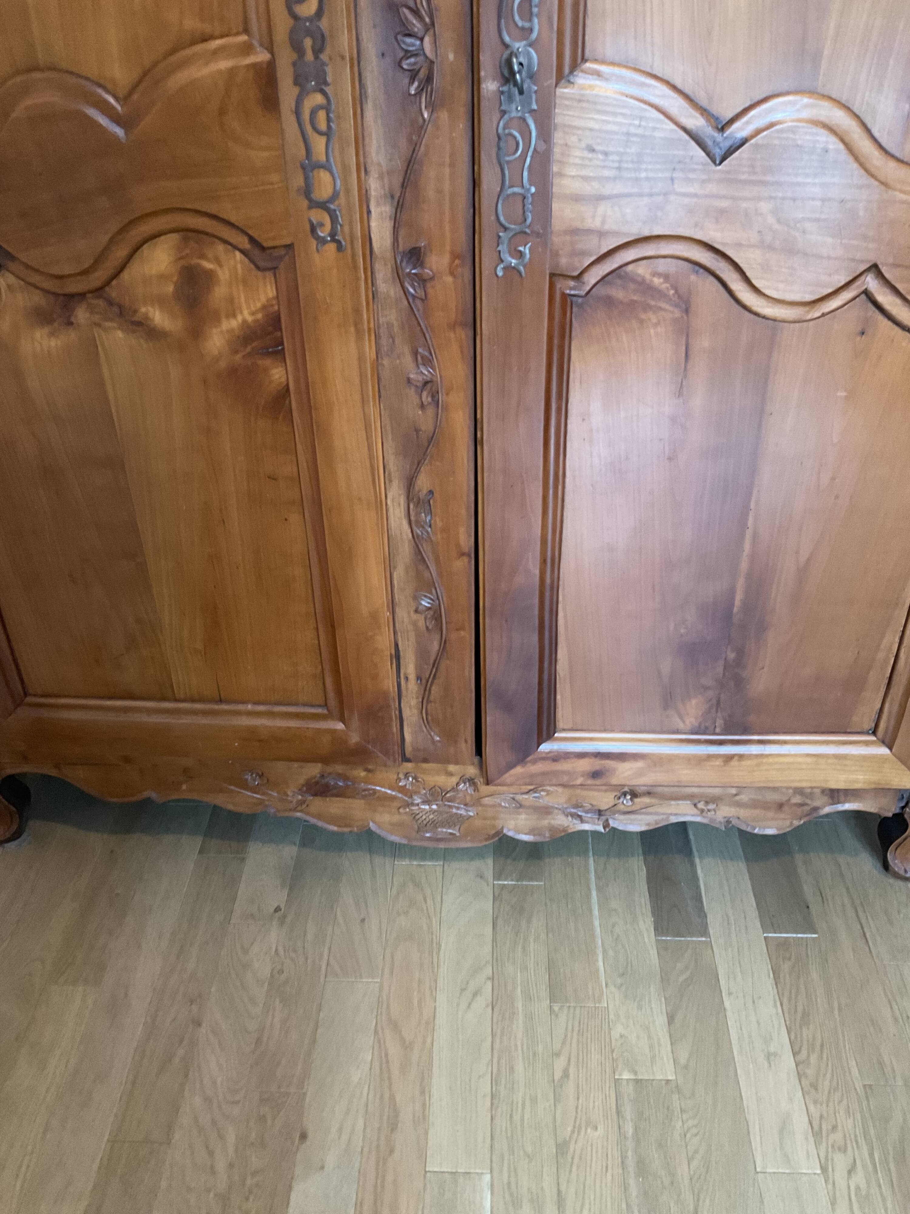 Antique carved cabinet