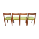 Set of four Lübke chairs, Germany, 1960s