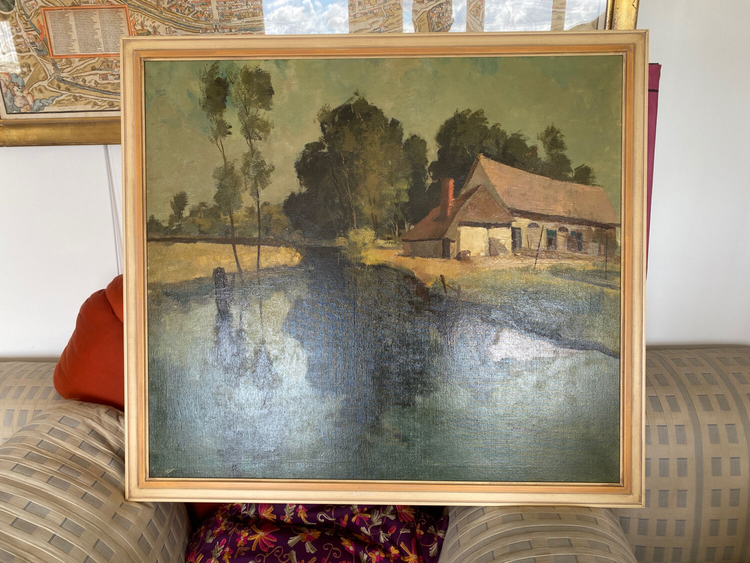 Landscape signed Gerard Moortgat