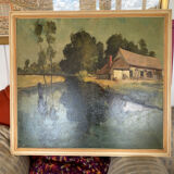 Landscape signed Gerard Moortgat