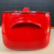 Cocotte vintage en fonte émaillée