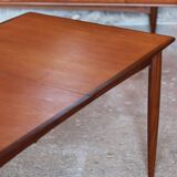 Johannes Andersen, table en teck et palissandre