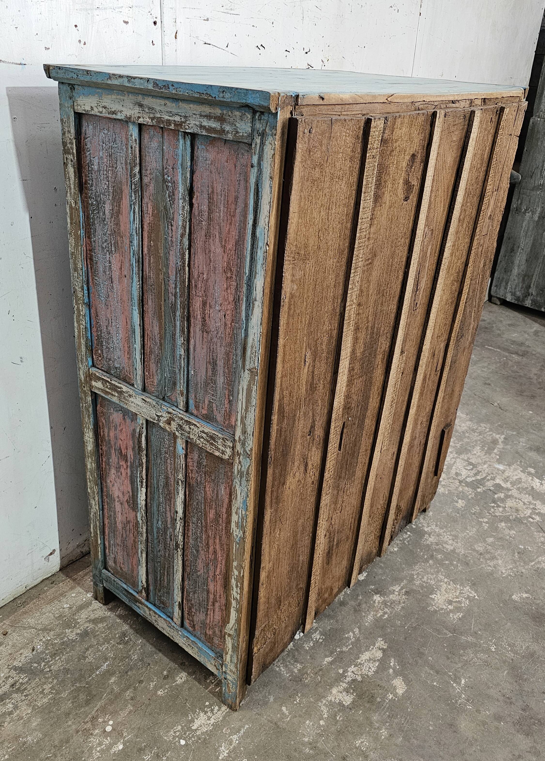 Antique teak sideboard from Burma