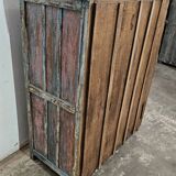 Ancien vaisselier en teck birman