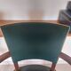 paire de chaises, fauteuils bridges vert foncé
