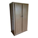 Old handcrafted wardrobe refurbished