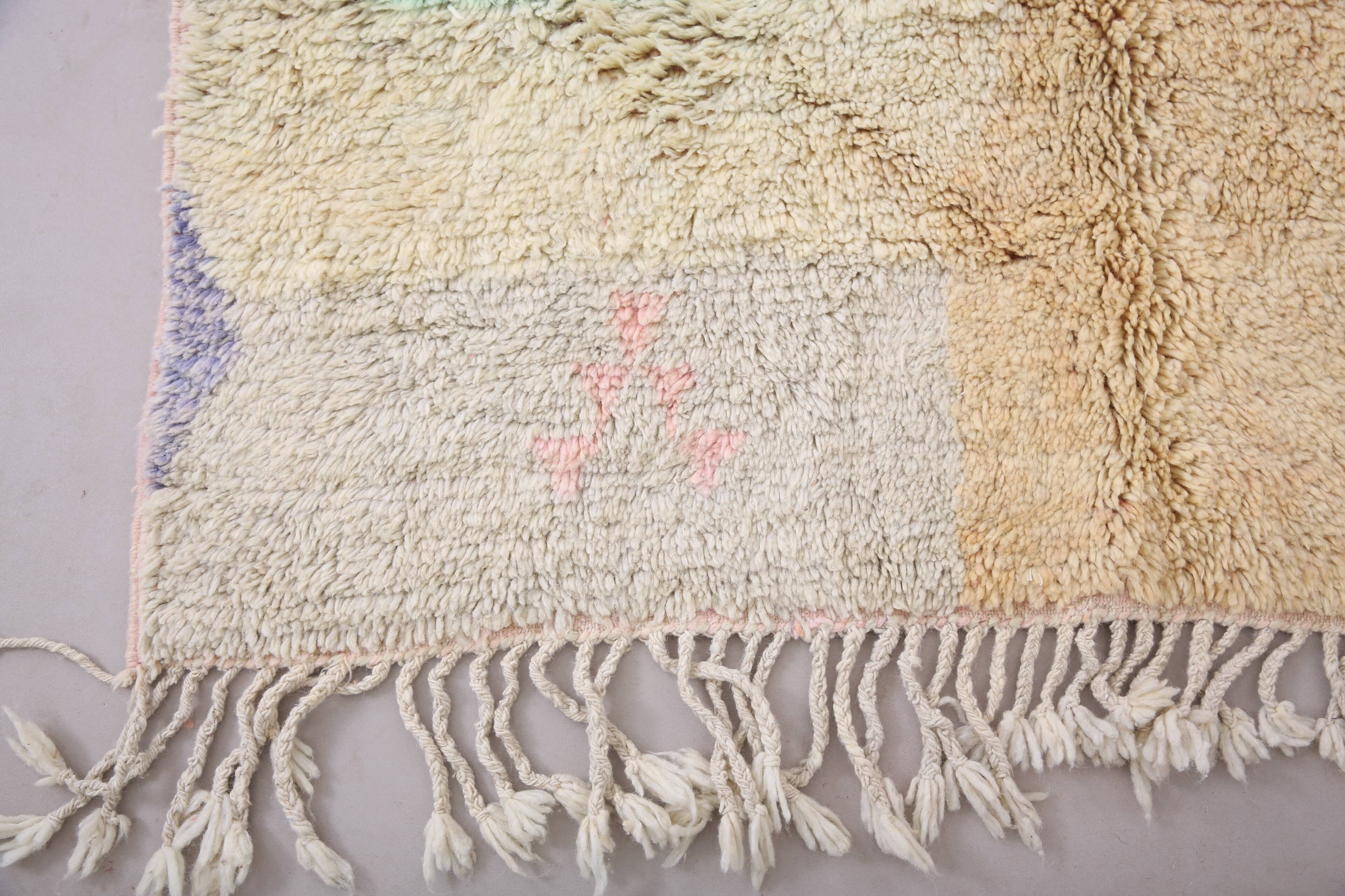 Vintage Boujaad Rug 157 x 270 - Vintage moroccan rug - Berber Wool Rug