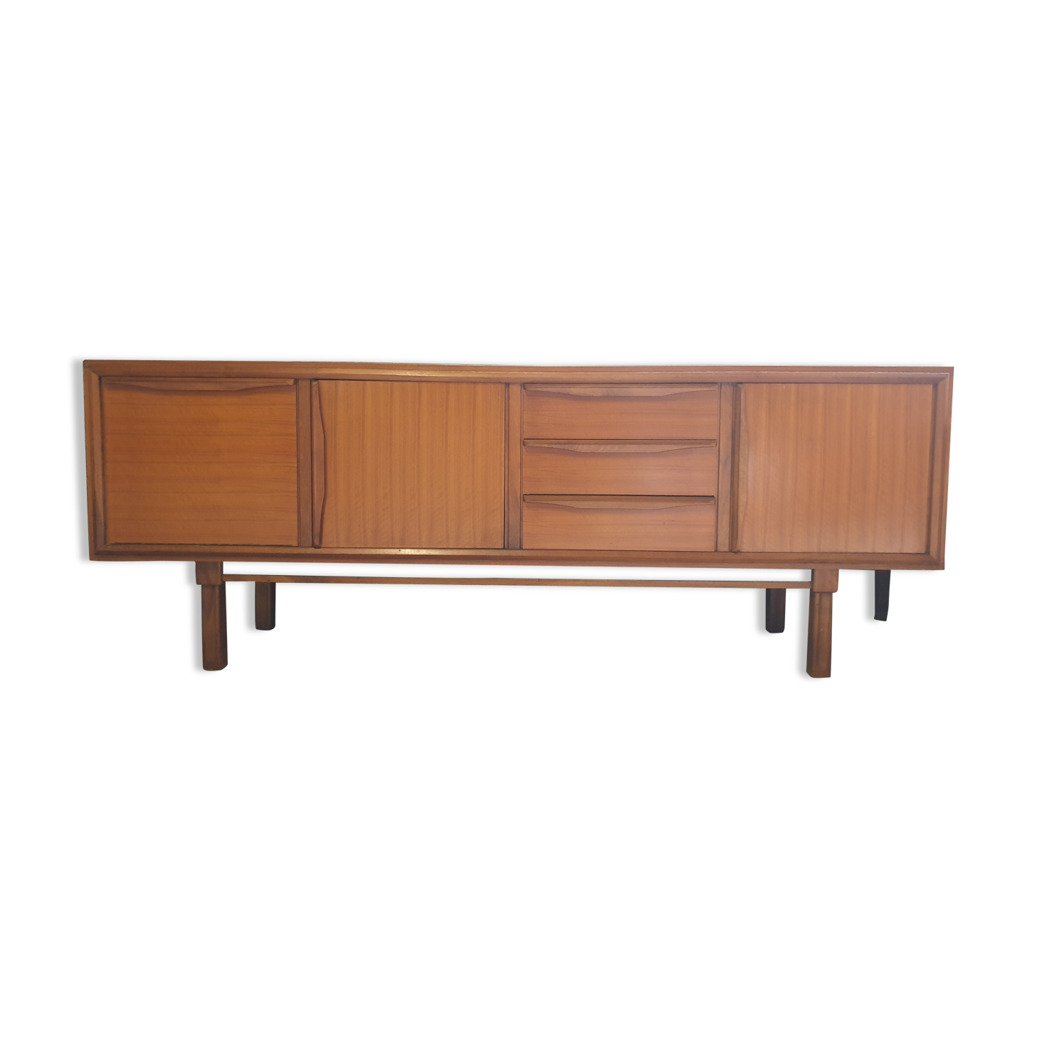 Teak sideboard of the Maison Emgé