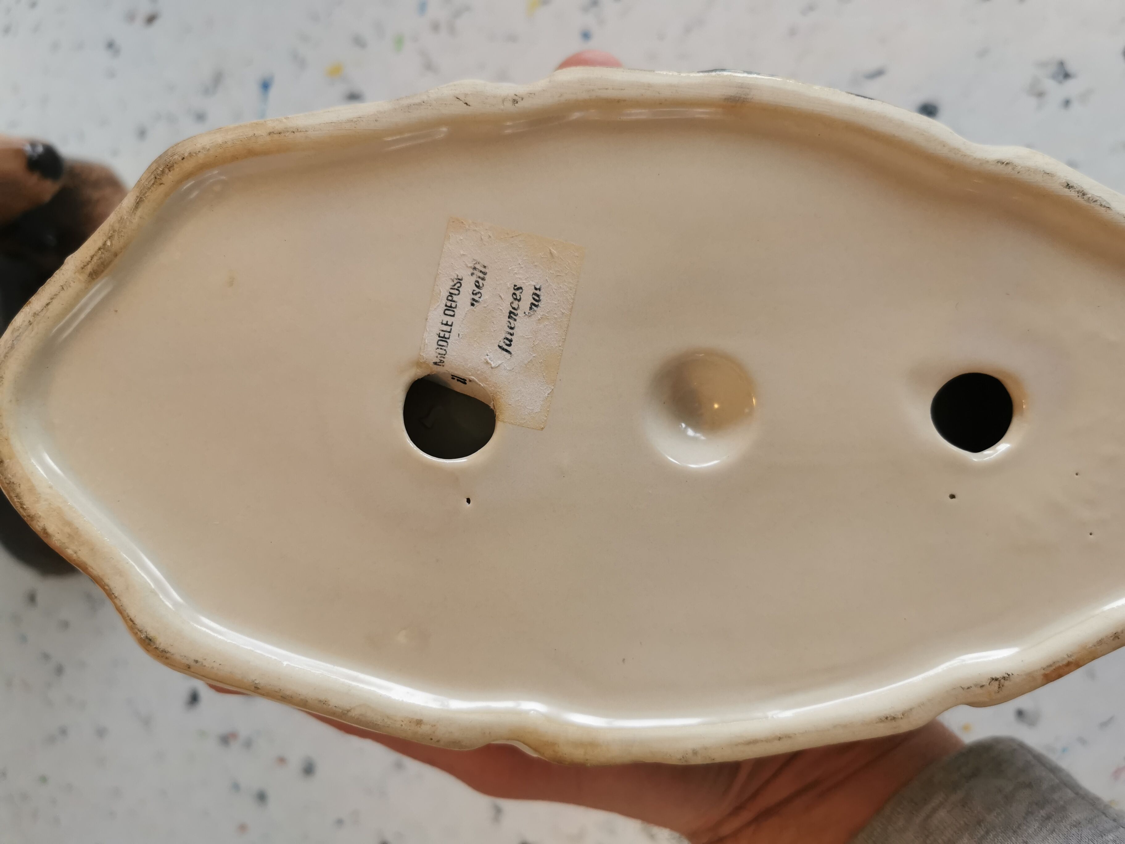 Vintage terrine dish