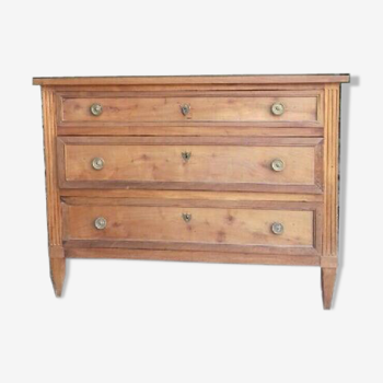 Dresser blond walnut