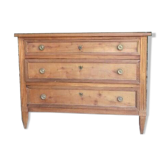 Commode en noyer blond