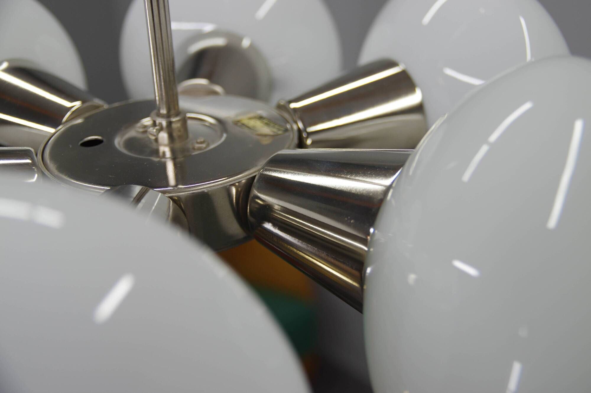 Mid-Century Sputnik Chandelier by Kamenický Šenov, Czechoslovakia, 1960s