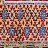 Lot of five small French rugs, domestic work.  Origin : France Period : around 1960 Size : 48 x 37,