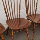 Set of 4 Baumann Tacoma bistro chairs.