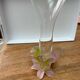 Vase Daum fleurs roses