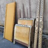 Directoire lacquered bed