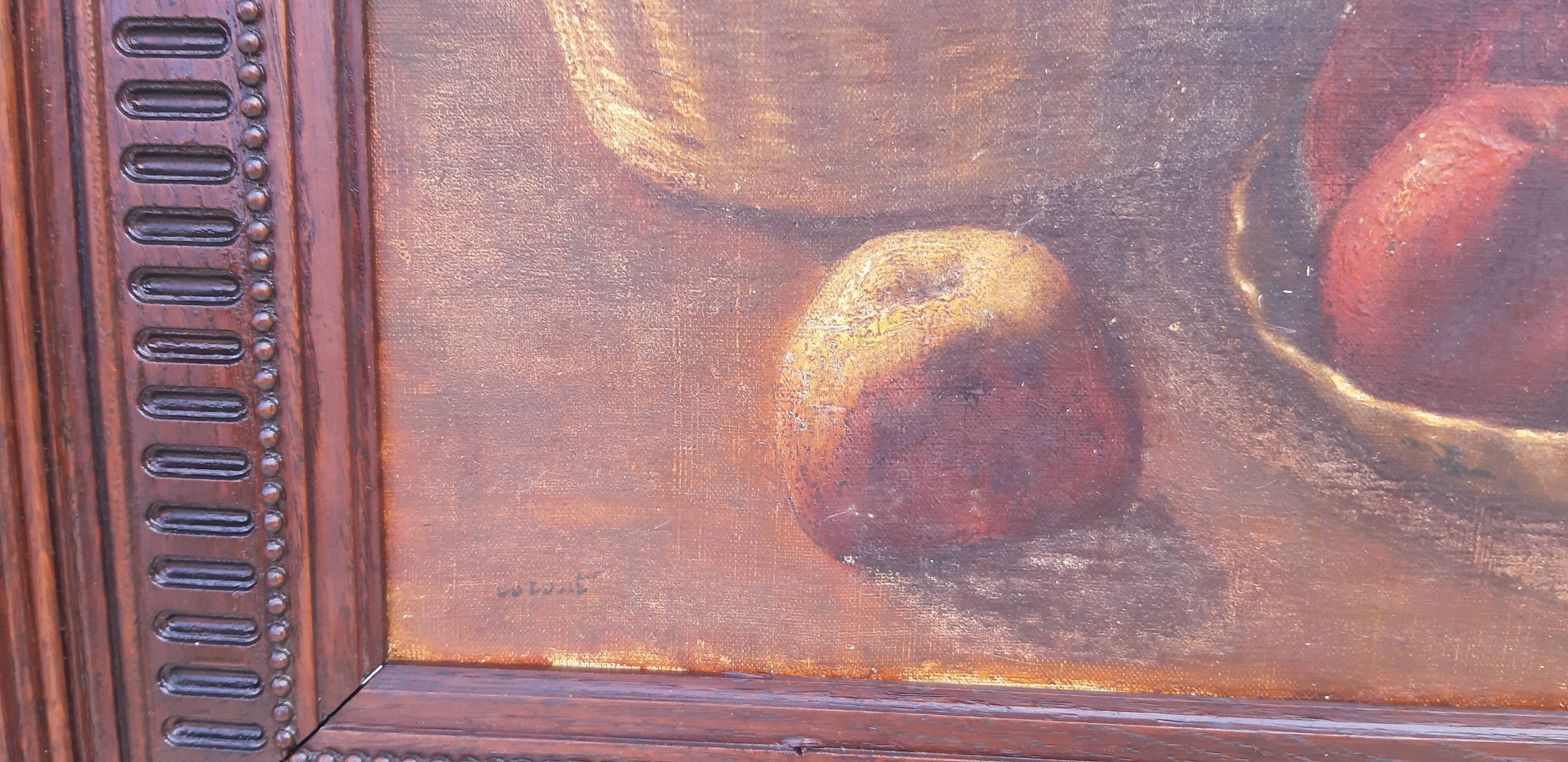 Pair of Oils on Canvas 19 signed