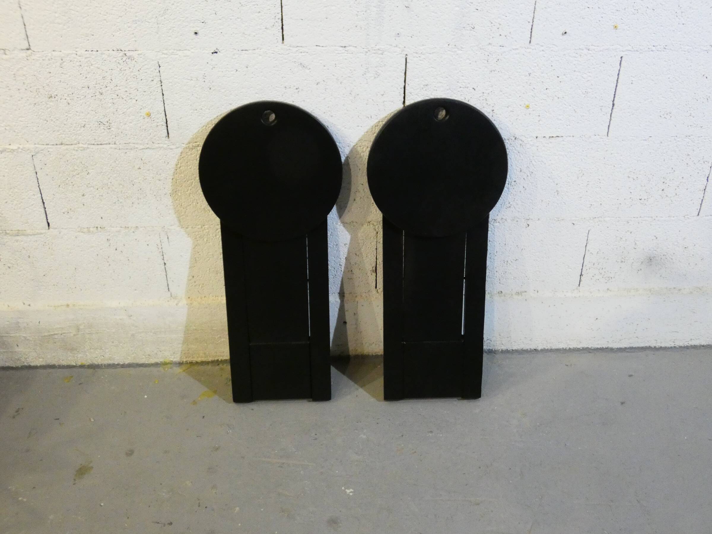 Pair of Suzy stools designed by Adrian Reed 1980
