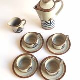 Scandinavian stoneware coffee service