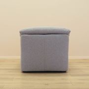 Italian Space Age Lounge Chair 1970s in Bouclé Fabric