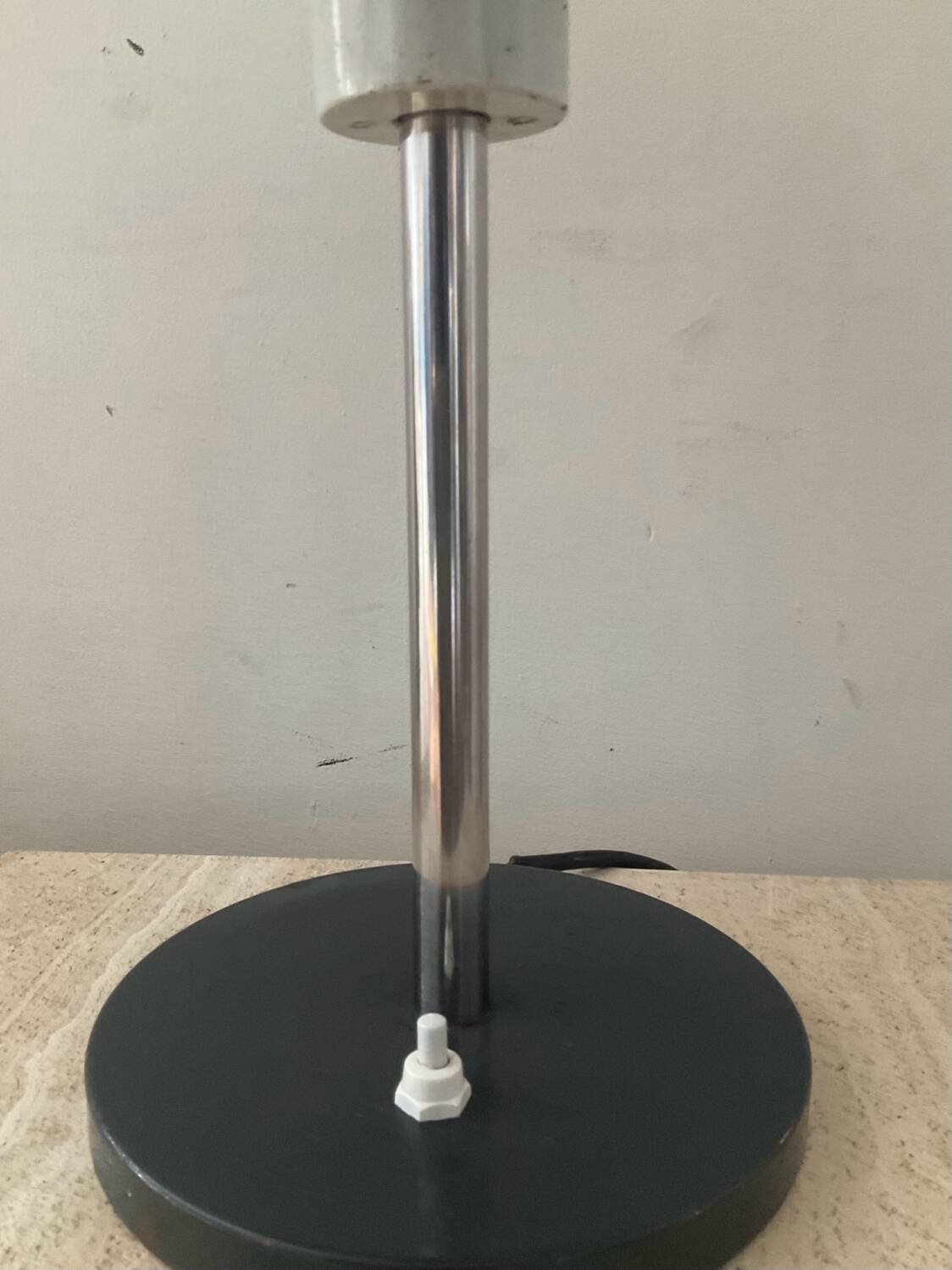 Vintage lamp from the 50s in sheet metal