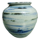 Vase en grés émaillé fait main