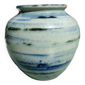 Vase en grés émaillé fait main