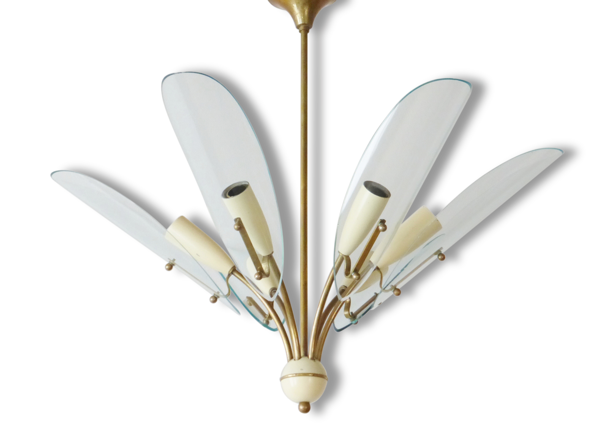 Chandelier ceiling light sputnik Sputnik 1950 vintage 50's rockabilly