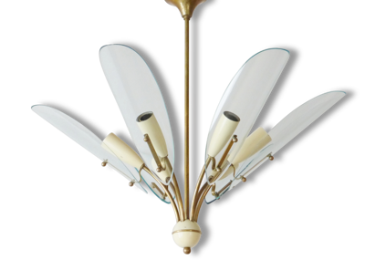 Lustre plafonnier sputnik spoutnik 1950 vintage rockabilly 50's