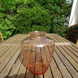 Bohemian glass vase years 40