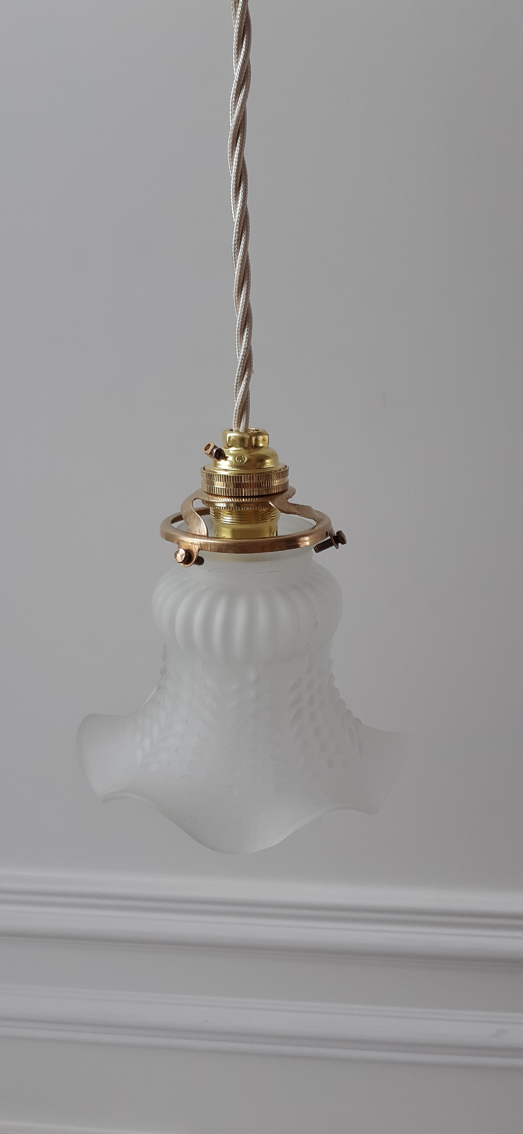 Tulip walking pendant lamp 50s 60s