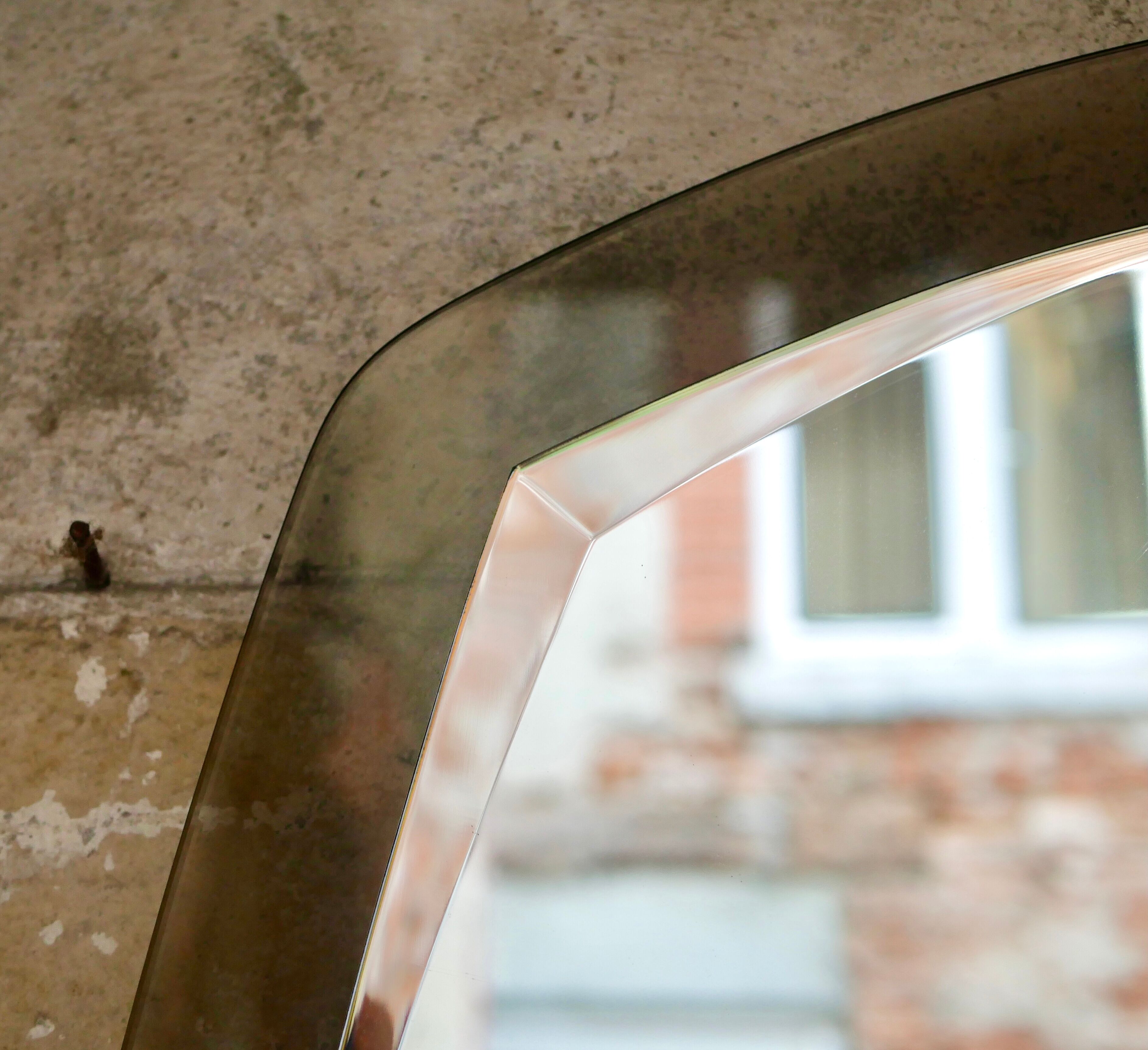 Crystal Mirror Luxor by Antonio Lupi