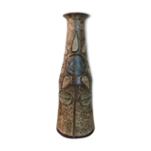 Ceramic vase by Hannie Mein, Sunflower look from the 20th century, stamped