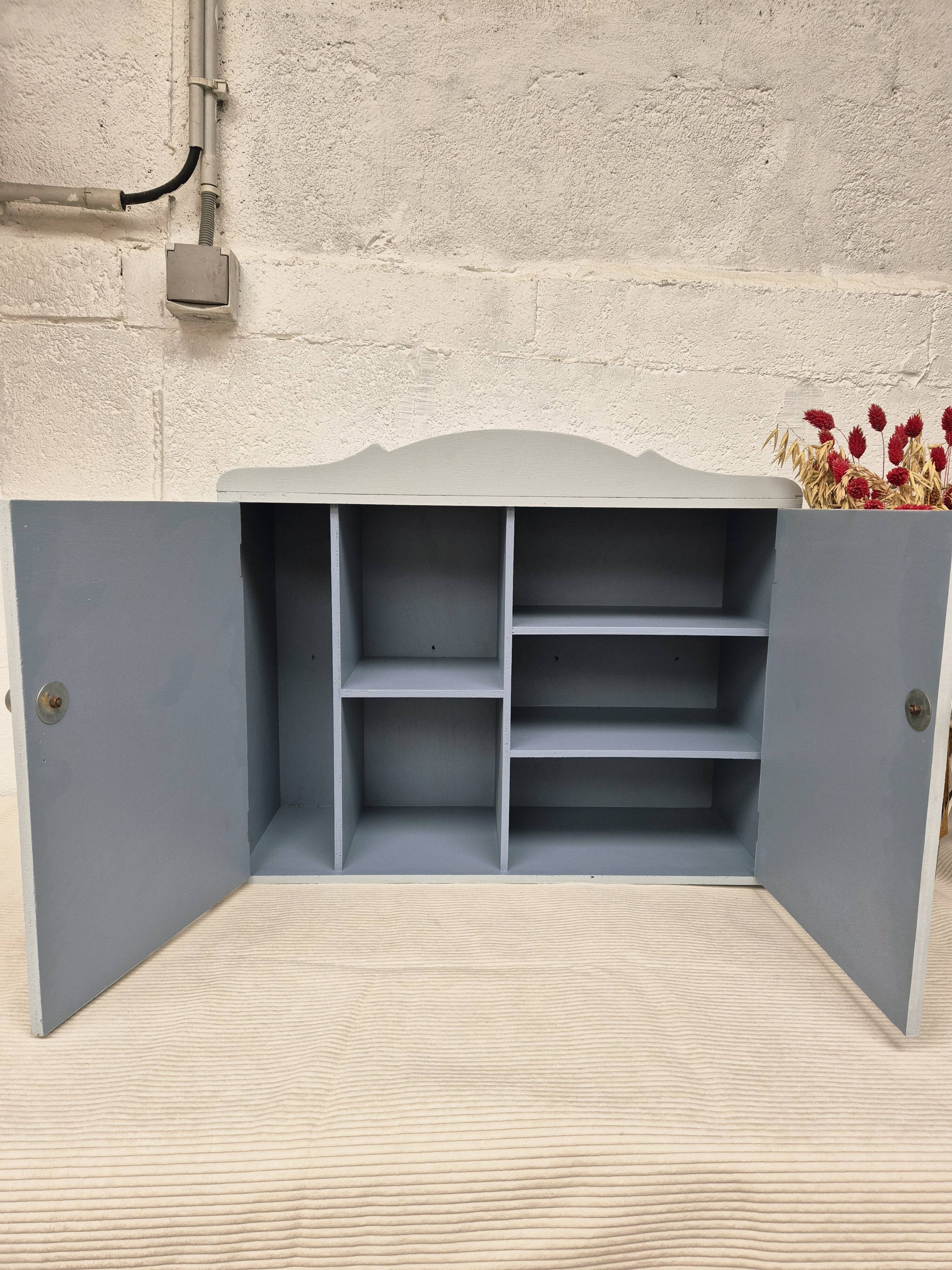 Vintage pharmacy wall cabinet