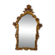 Vintage gold baroque wall mirror