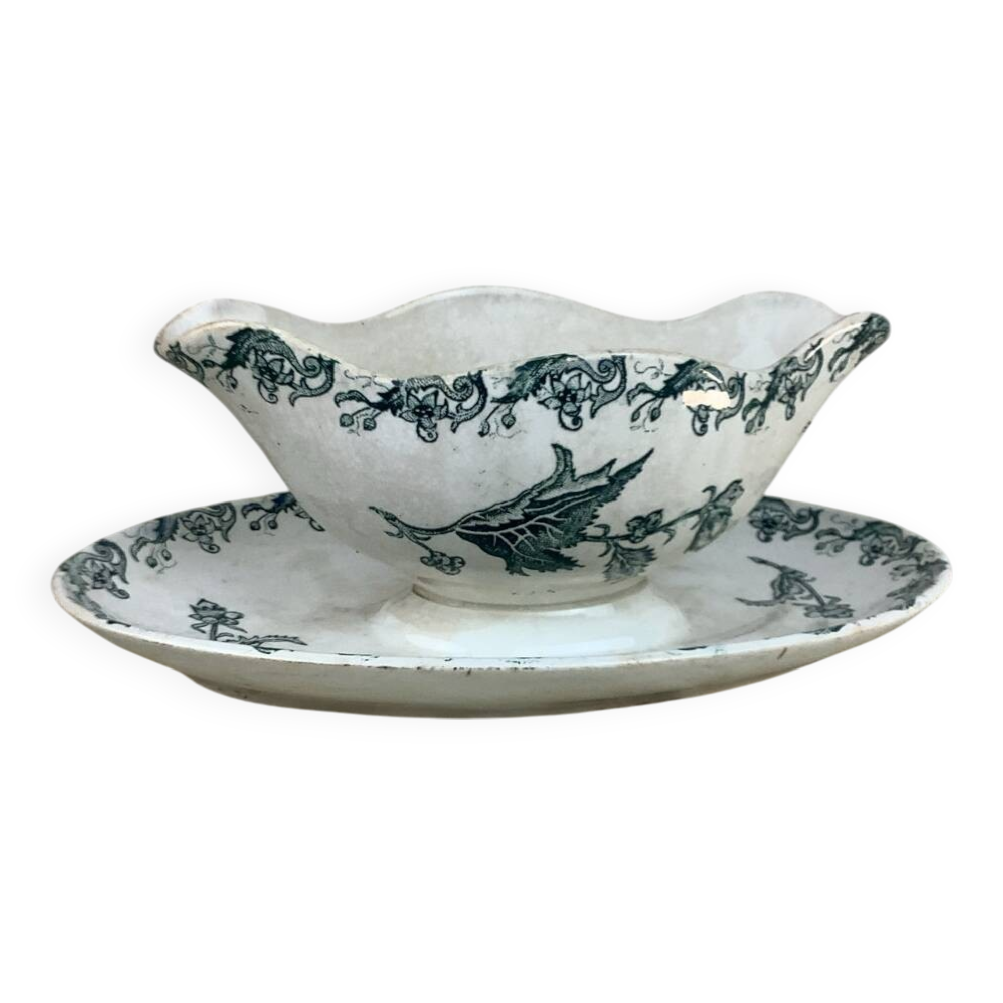 Saint Amand Iron Earth Sauceboat