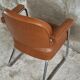 Vintage chair office chair armchair mocha brown