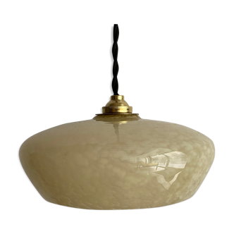 Former Clichy glass hanging lamp