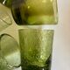 Set of 6 glasses cups of Biot XXL 1960