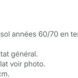 Terracotta floor lamp 1970