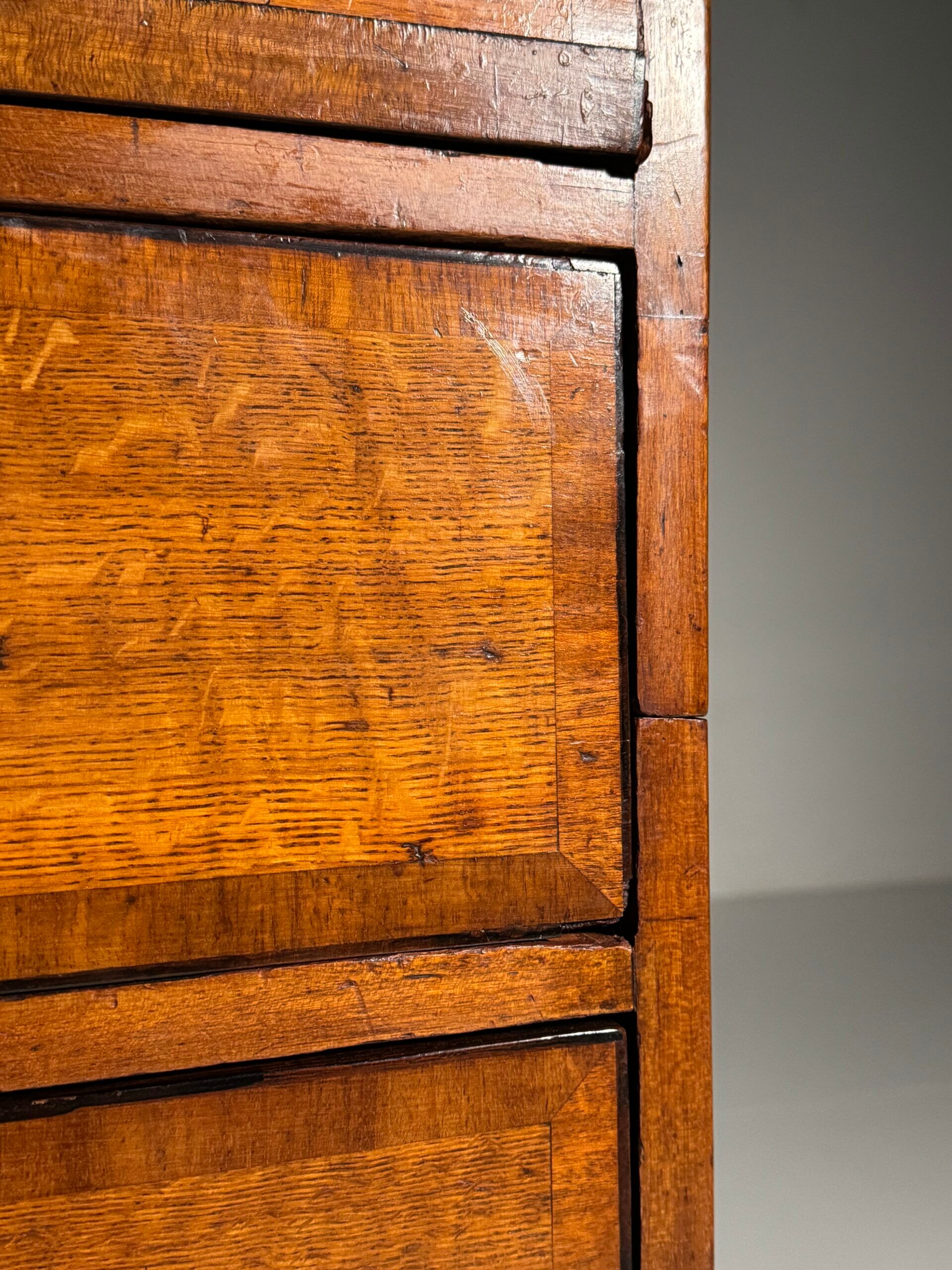 Bureau bibliothèque anglais vers 1800