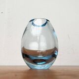 Glass vase from the Danish Hellas series by Per Lütken for Holmegaard, 1960s.