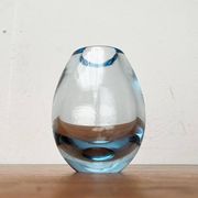 Glass vase from the Danish Hellas series by Per Lütken for Holmegaard, 1960s.