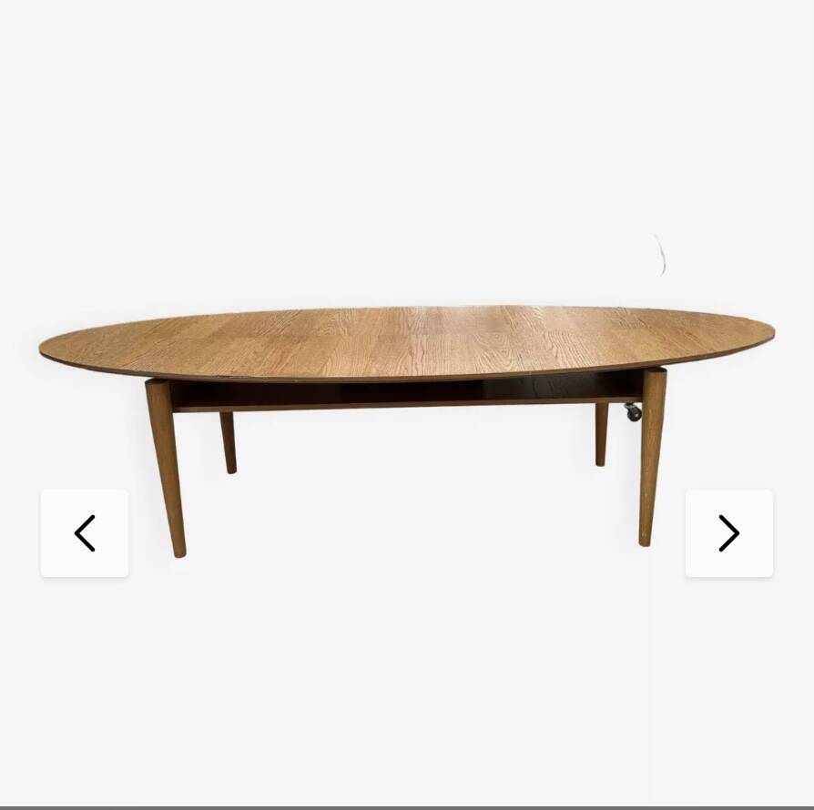 1980s Scandinavian coffee table