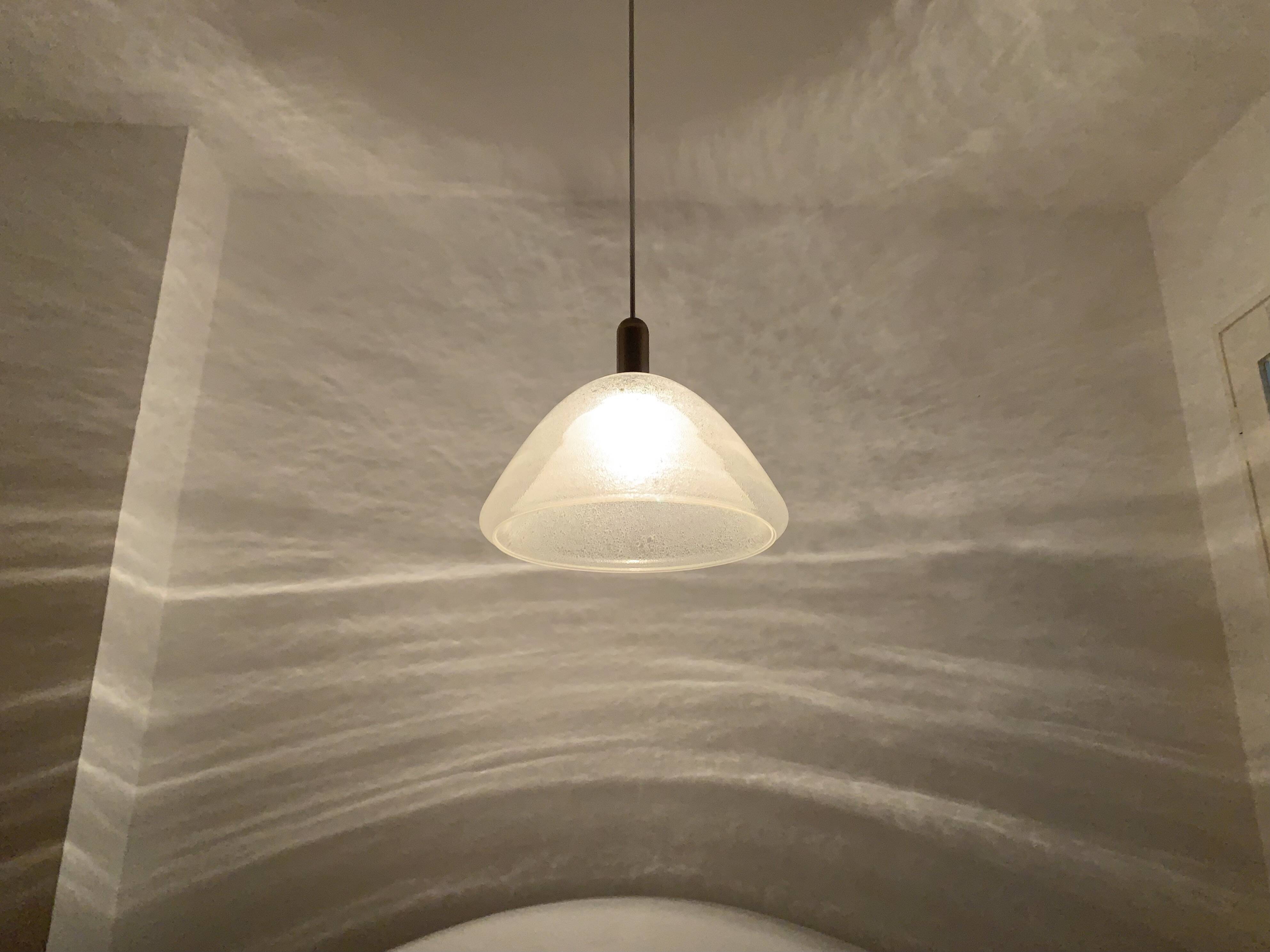 Peleguso glass lamp by Carlo Nason for Mazzega