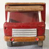 Wooden dump truck from the famous french brand dejou