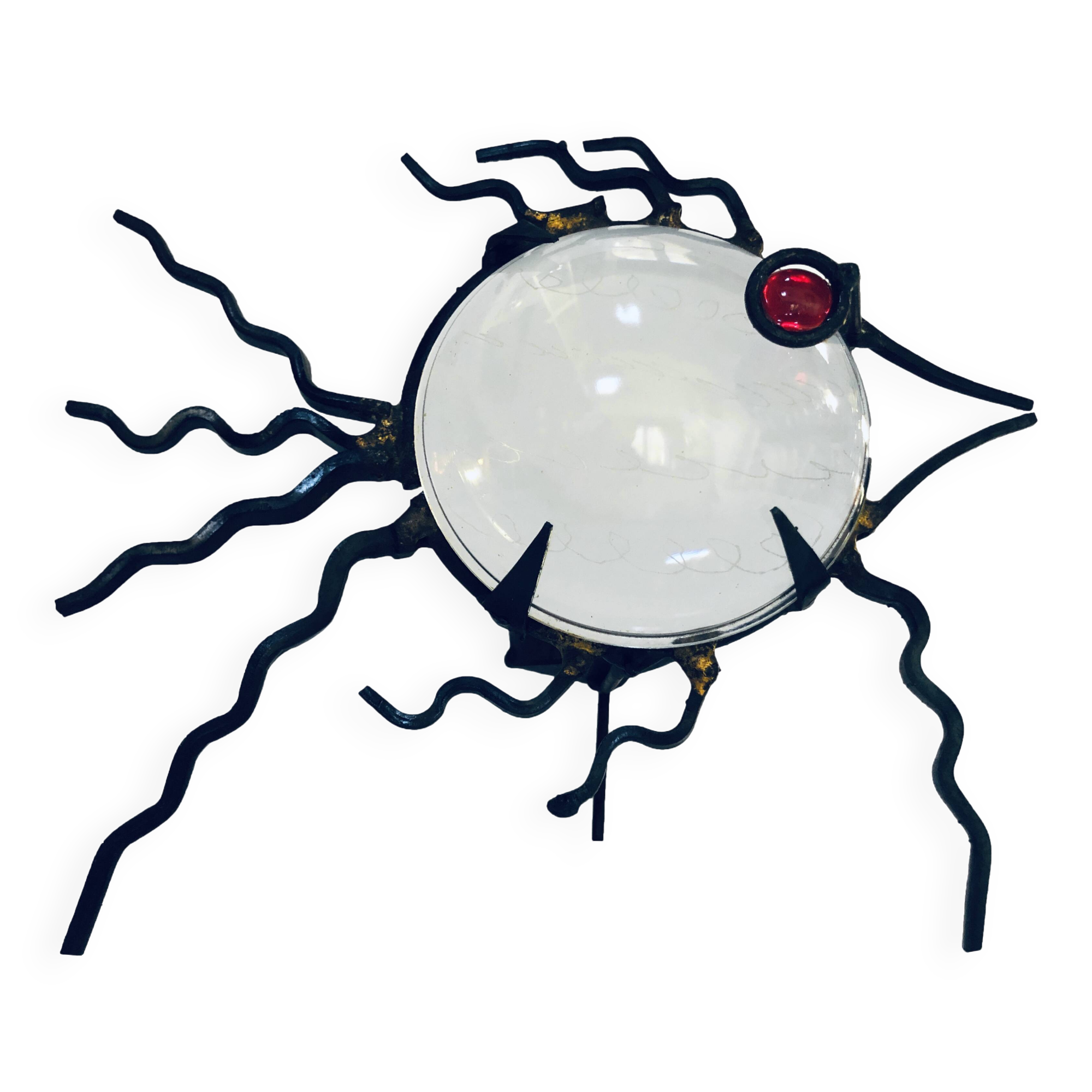 Candle Holder Sculpture • “Fish Eye” • Mark Brazier-Jones • Avant-Scène • 1990