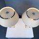Pair of table lamps, Corinthian columns, silver-plated, England, 1970s