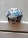 round porcelain vase from China, 19th century, glazed, diameter 11 cm, height 10 cm