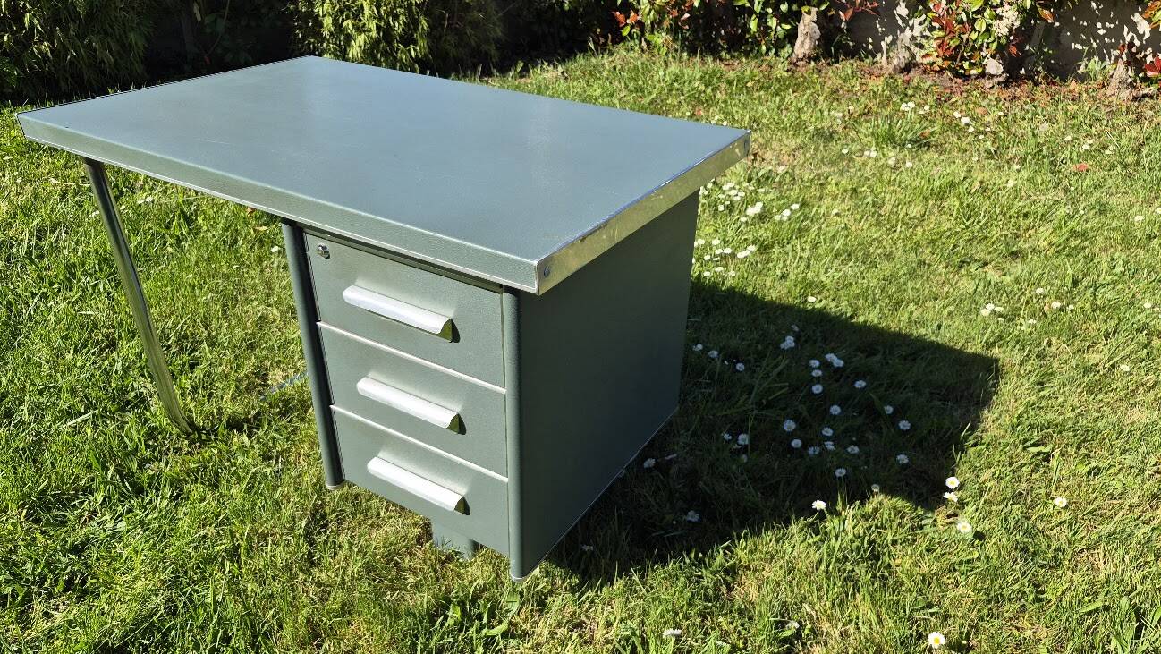 Industrial desk from the 1950s